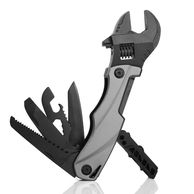 Outdoor Camping Multifunctional Wrench Pliers Folding Knife