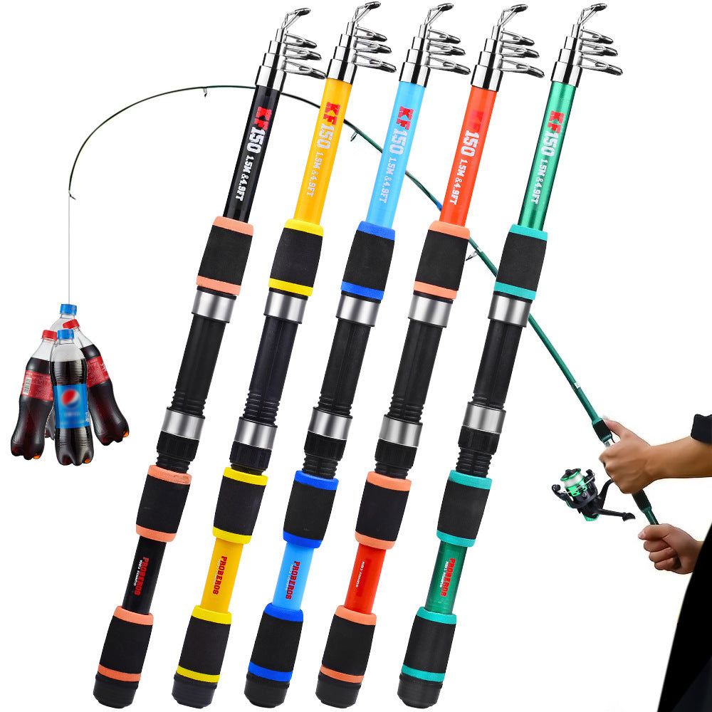 Casting Rod And Fishing Reel Combo Set