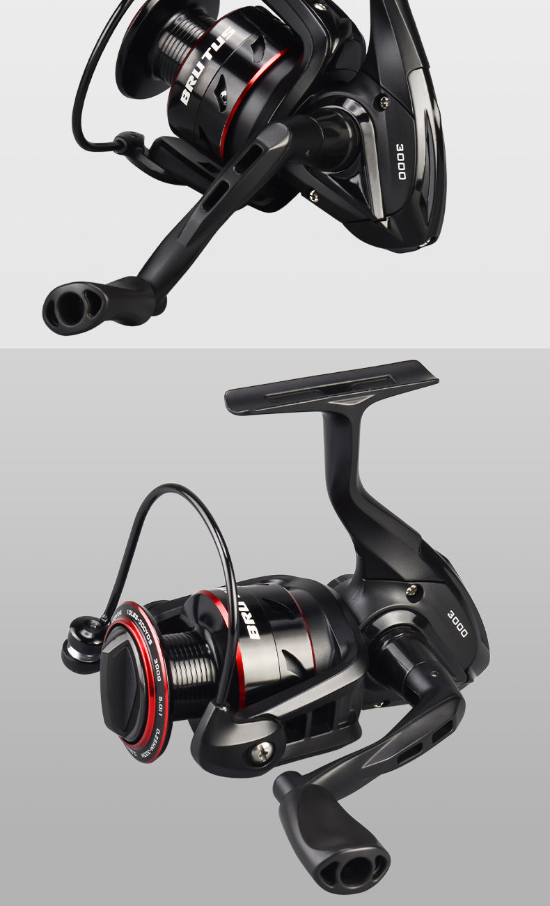 All Metal Telescopic Fishing Rod And Spinning Reel Combo