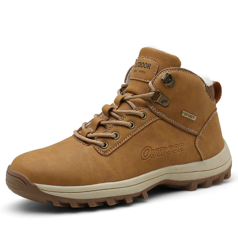 New Winter High-Top Outdoor Snow Boots Plus Size Cotton Boots