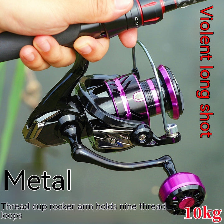 All Metal Spinning Fishing Reel