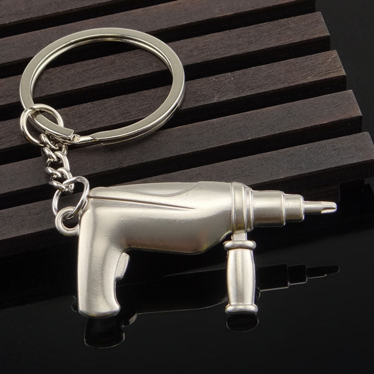 Multifunctional Metal Tool Keychain Hammer Wrench Screwdriver
