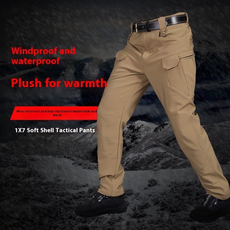 Winter Waterproof Fleece Lined Tactical Pants