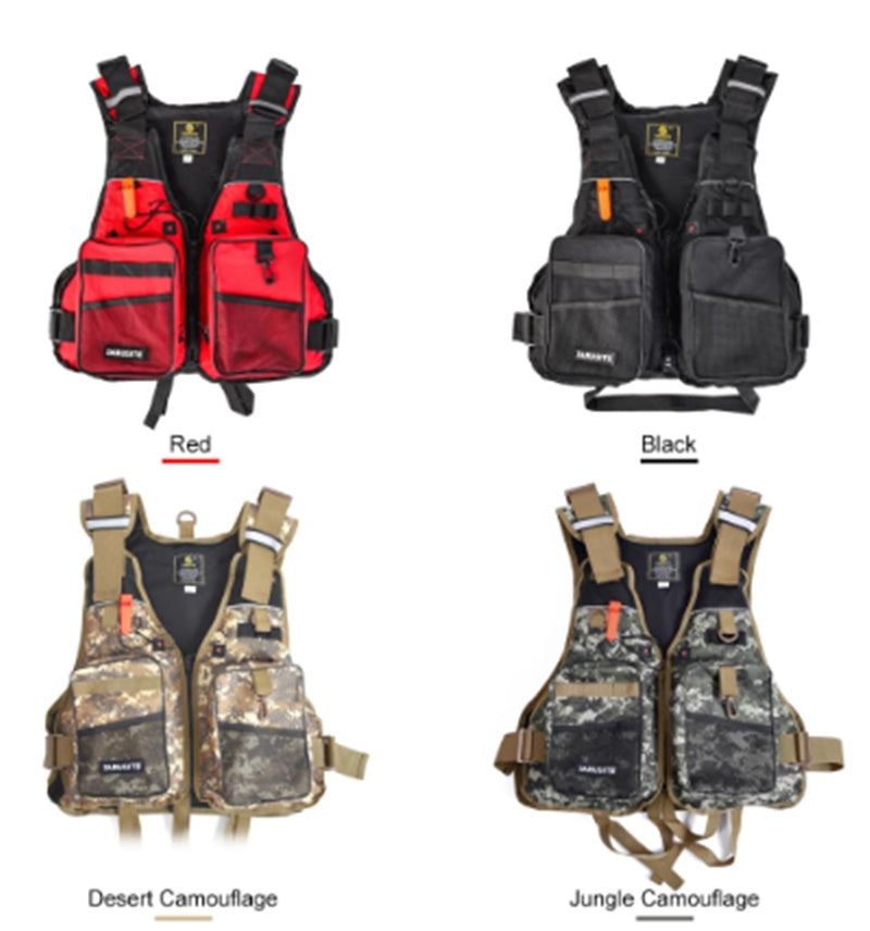 Vest Life Jacket Lure Multifunctional Fishing Supplies
