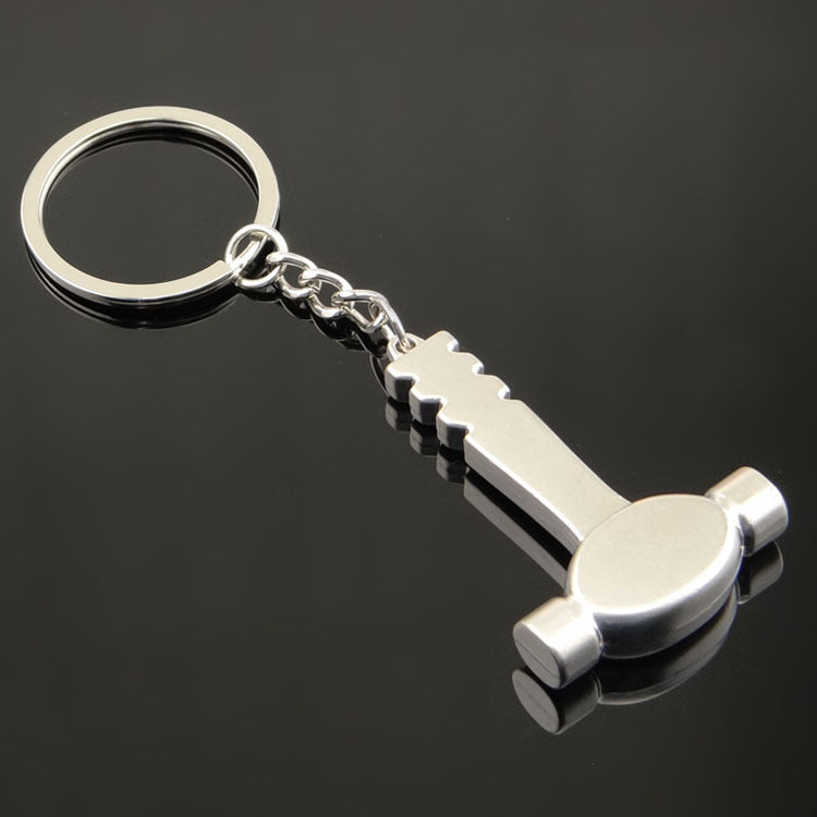 Multifunctional Metal Tool Keychain Hammer Wrench Screwdriver