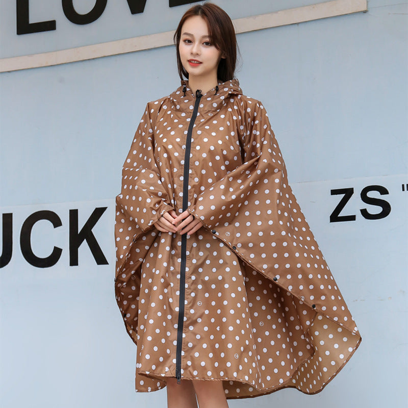 Unisex Waterproof Cape Raincoat Poncho