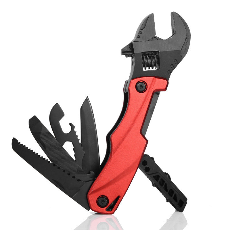 Outdoor Camping Multifunctional Wrench Pliers Folding Knife