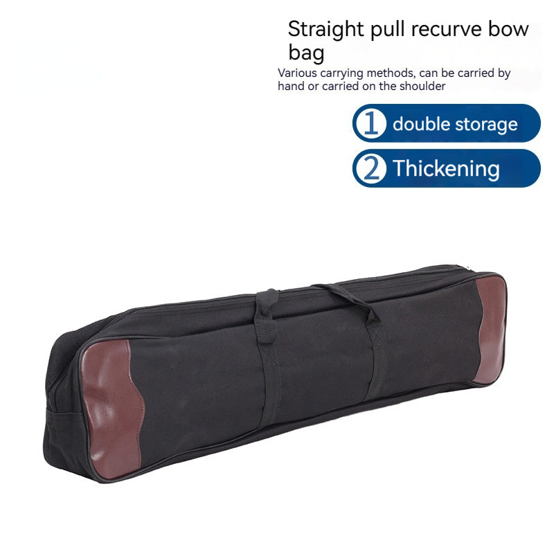 Portable Split Recurve Archery Straight Bow Bag