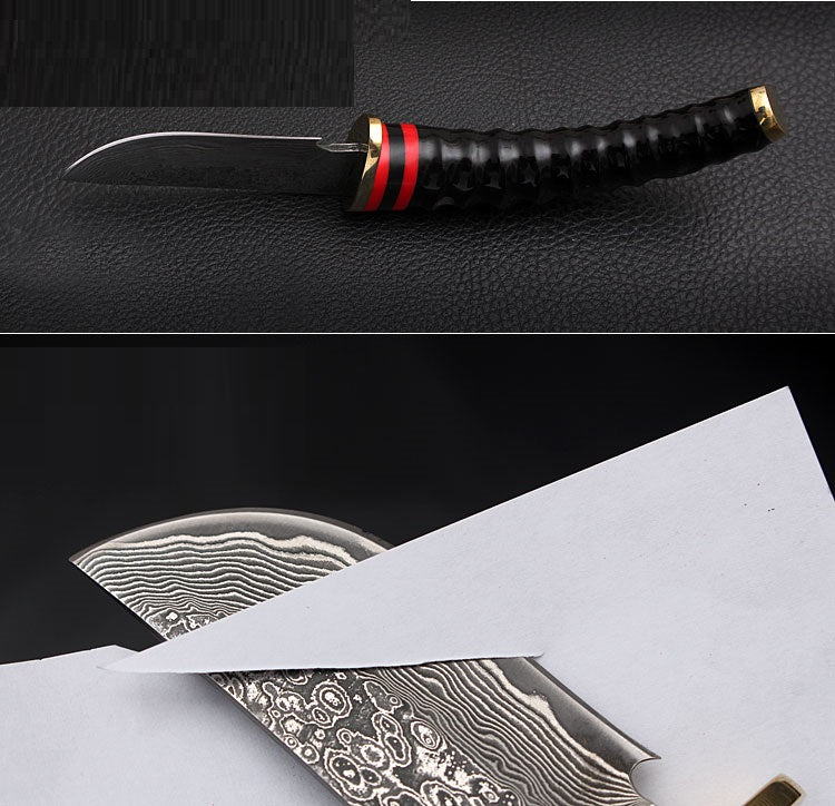 Handforged Damascus Hunting Knife