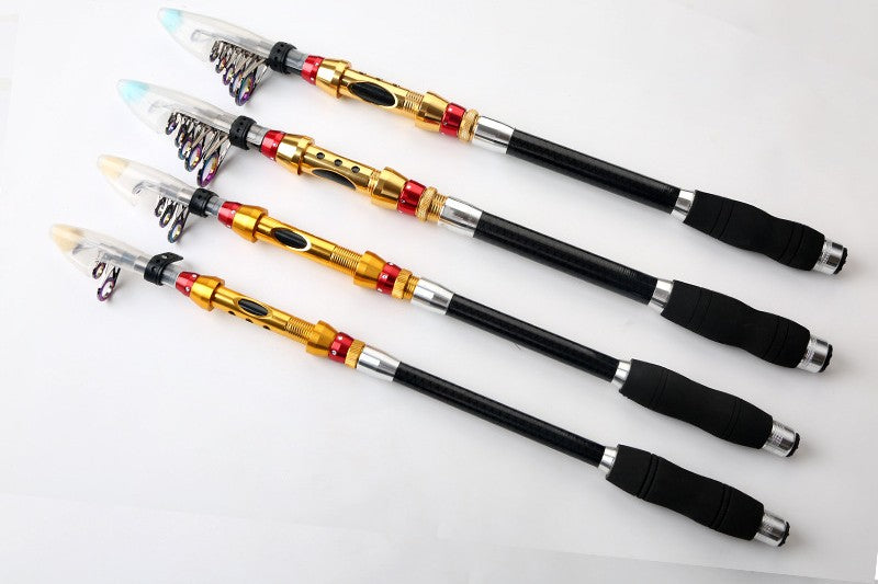 Carbon Fiber Telescopic Spinning Fishing Rod