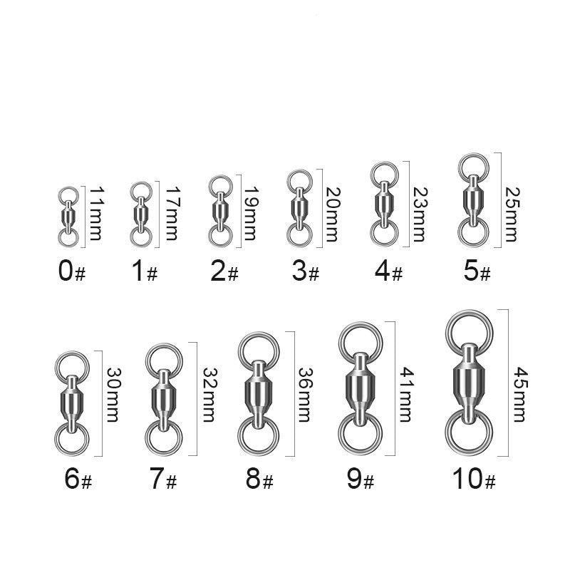 Stainless Steel Ball Bearing Fishing Swivels
