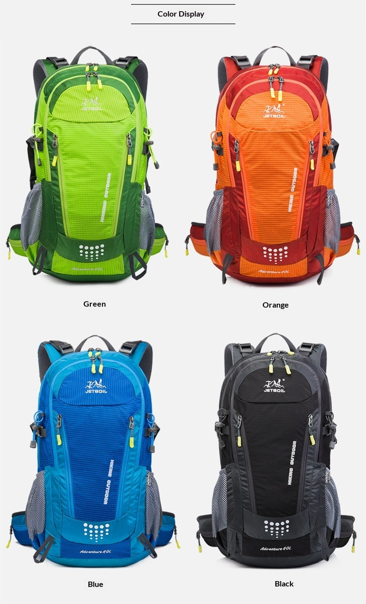 Waterproof Oxford Fabric Outdoor Backpack For Hiking And Travel