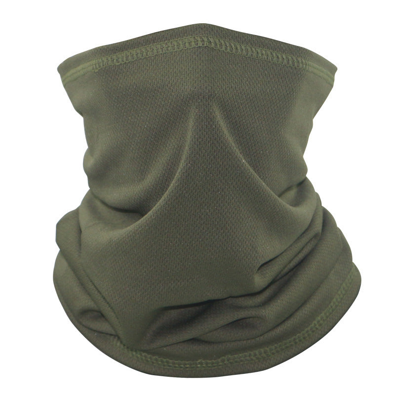 Outdoor Tactical Sun Protection Camouflage Mesh Face Mask Scarf