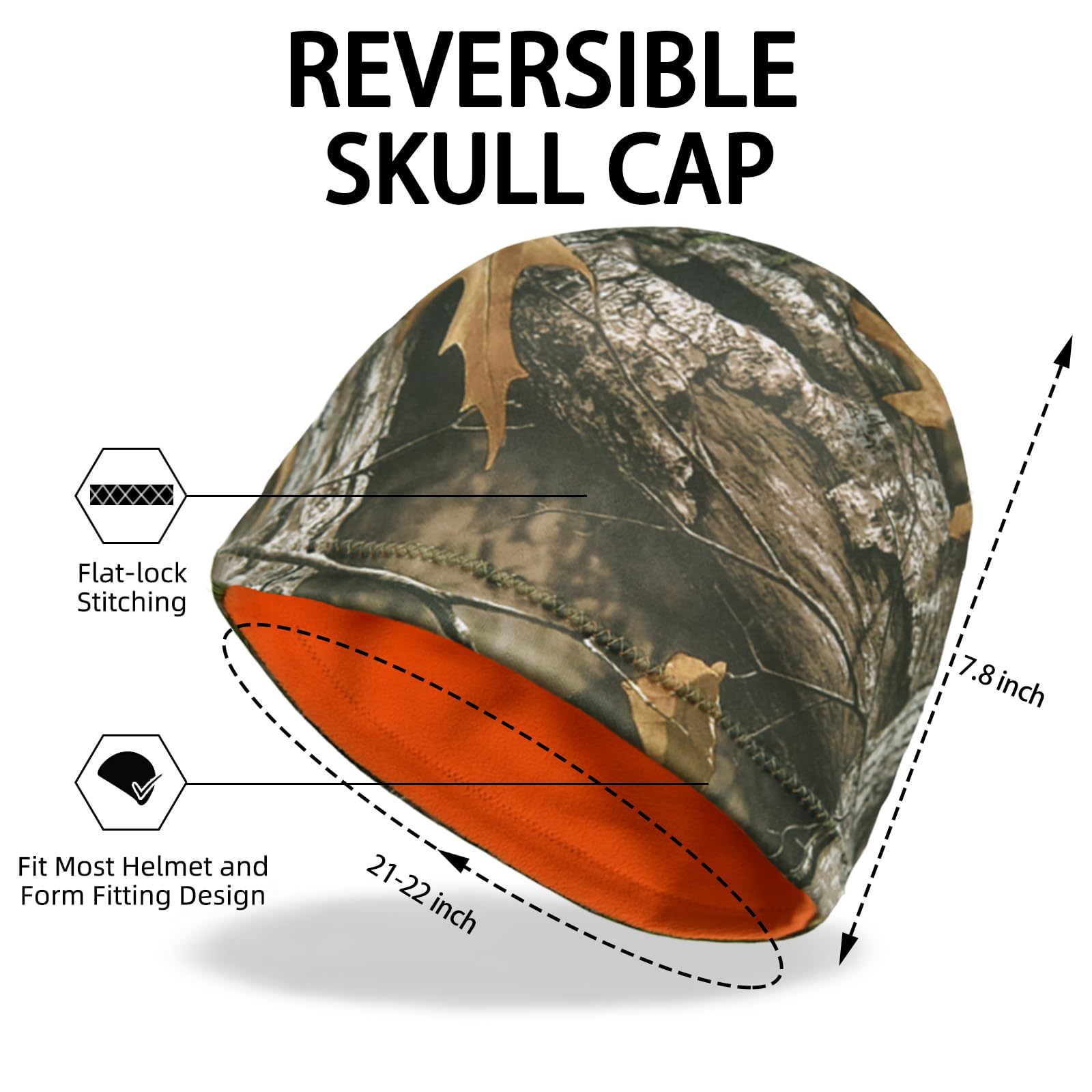 Outdoor Windproof Warm Polar Fleece Camouflage Hunting Beanie Hat