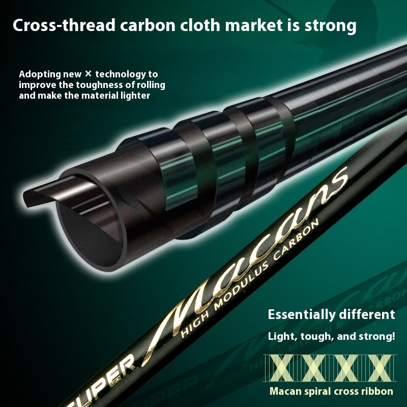 Carbon Telescopic Sea Casting Fishing Rod