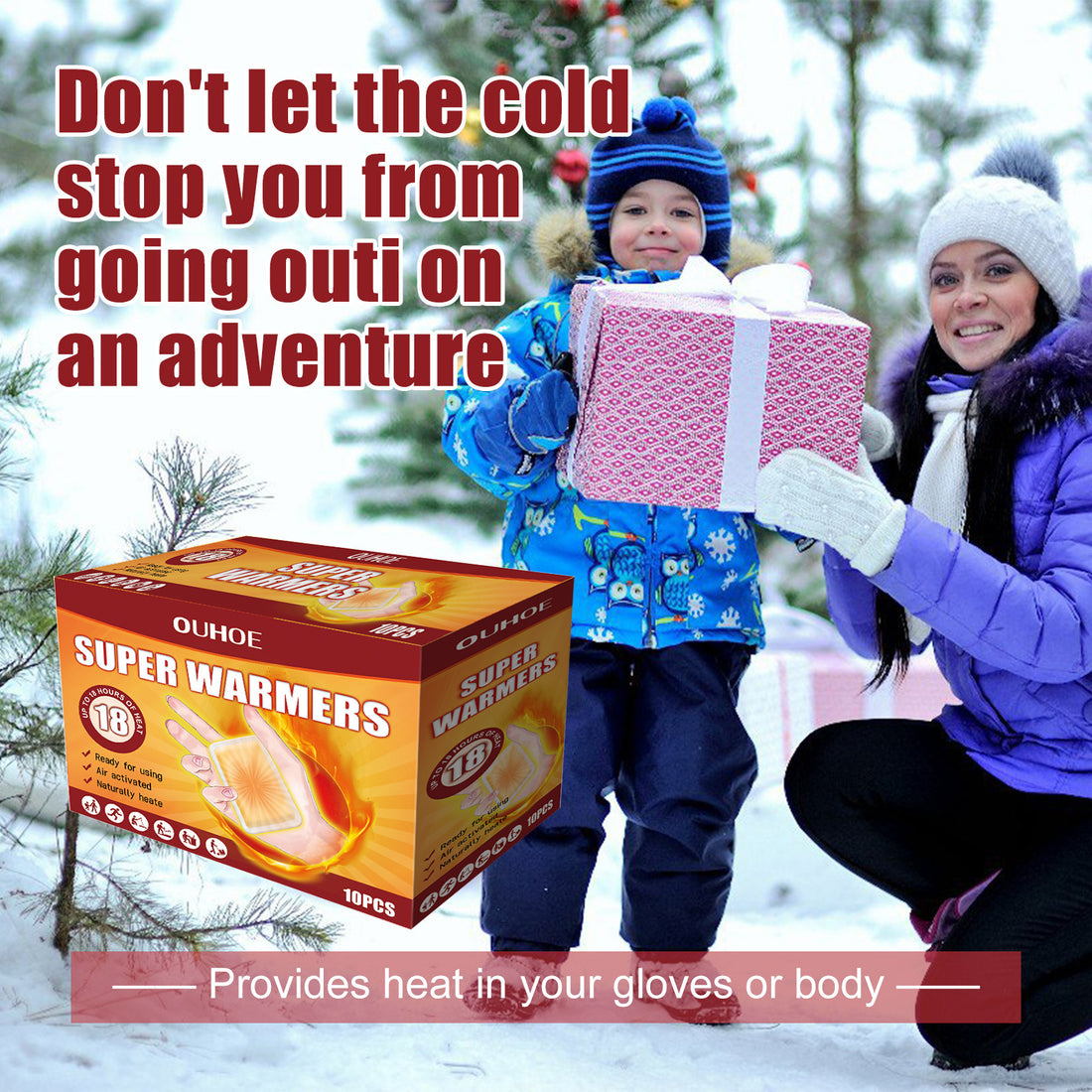 Winter Home Outdoor Disposable Heating Heating Stickers