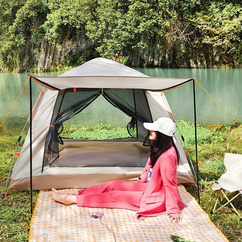 Fully Automatic Waterproof Multi-Person Beach Camping Tent