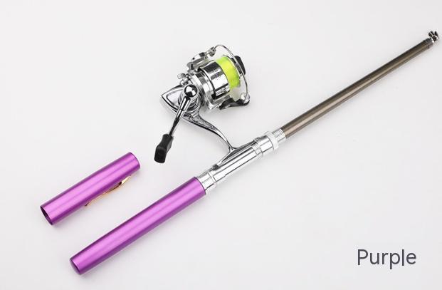 Pen Fishing Rod With Mini Spinning Reel