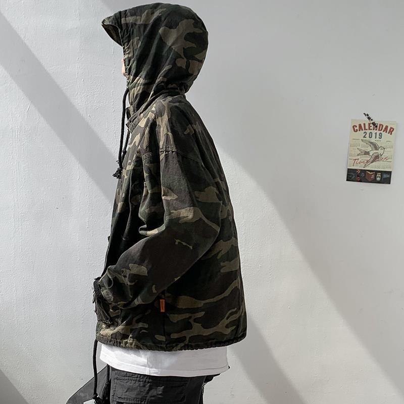 Trendy Camouflage Tooling Jacket Stylish Handsome Design