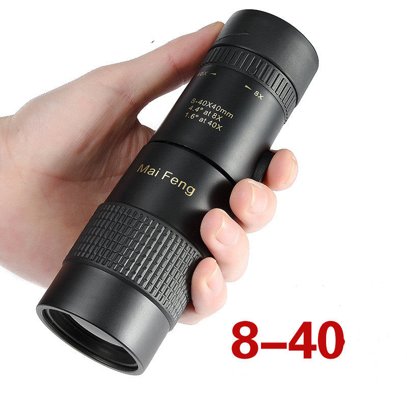 8-40x40 Zoom Monocular Telescope
