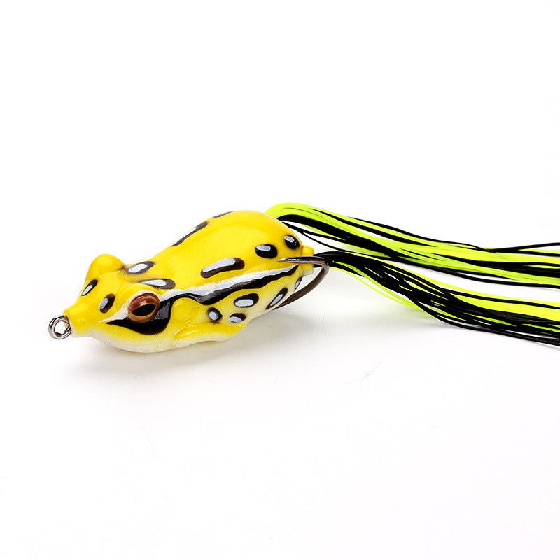 Black Frog Fishing Lure Simulation Bait