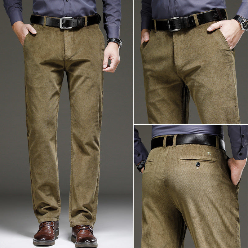 Autumn And Winter Men's Corduroy Pants Casual Pants