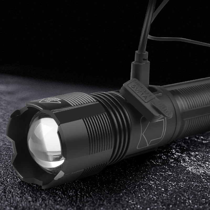 USB-charging High-brightness Flashlight