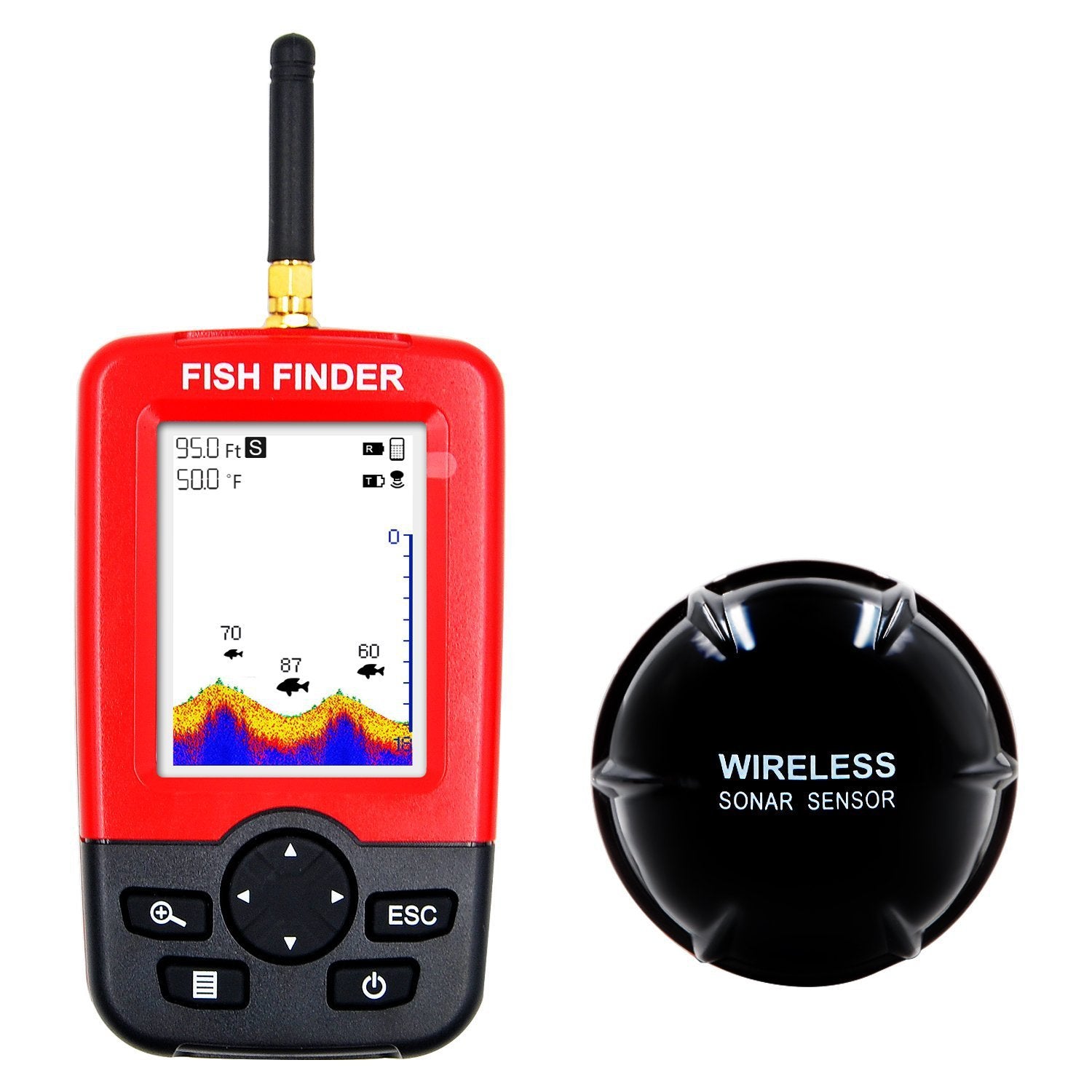 Smart Wireless Fish Finder Fish Position Detection Device