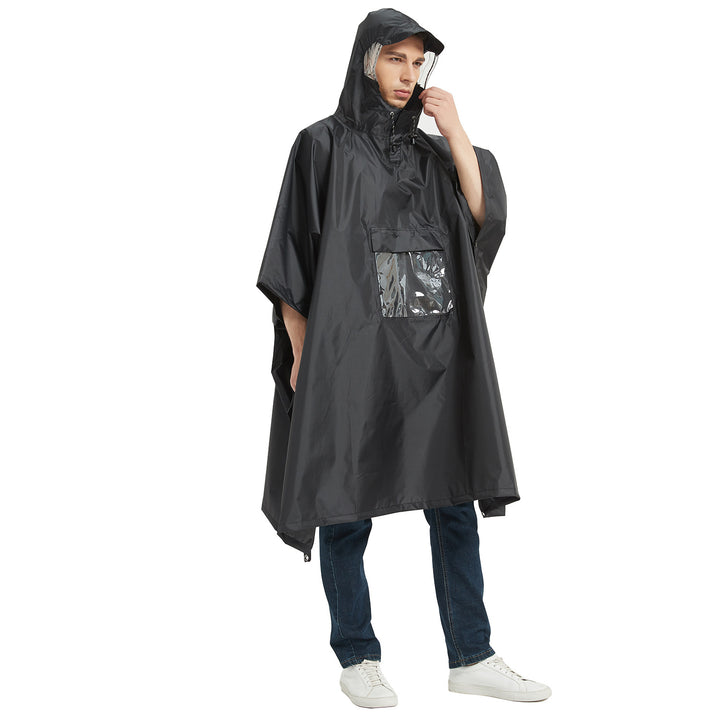 3 In 1 Outdoor Camping Hiking Raincoat Poncho