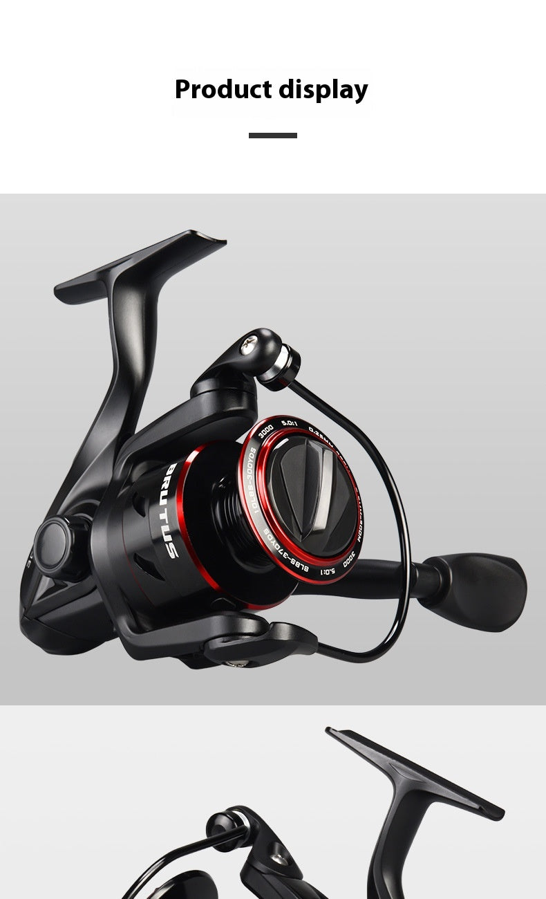 All Metal Telescopic Fishing Rod And Spinning Reel Combo