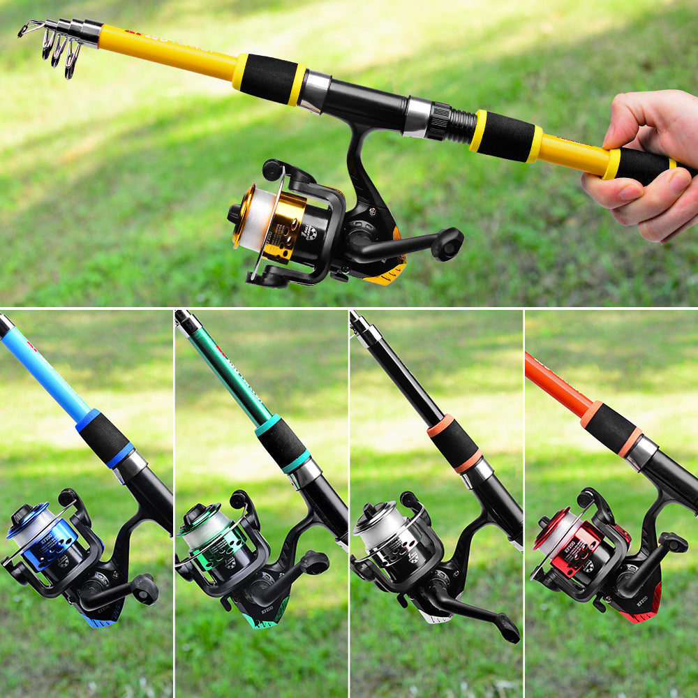 Casting Rod And Fishing Reel Combo Set