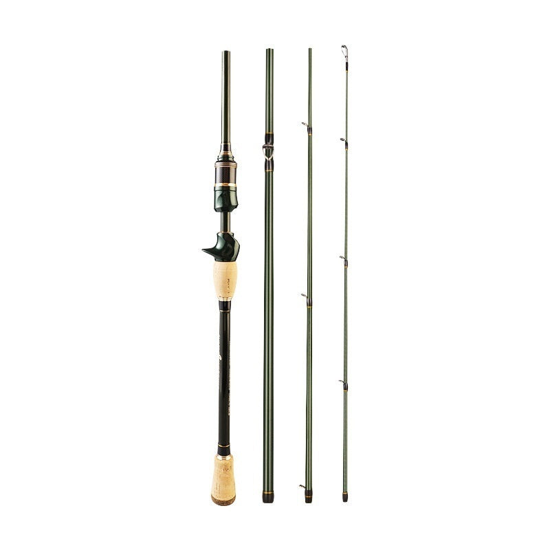 Carbon Spinning Fishing Rod With Pistol Grip