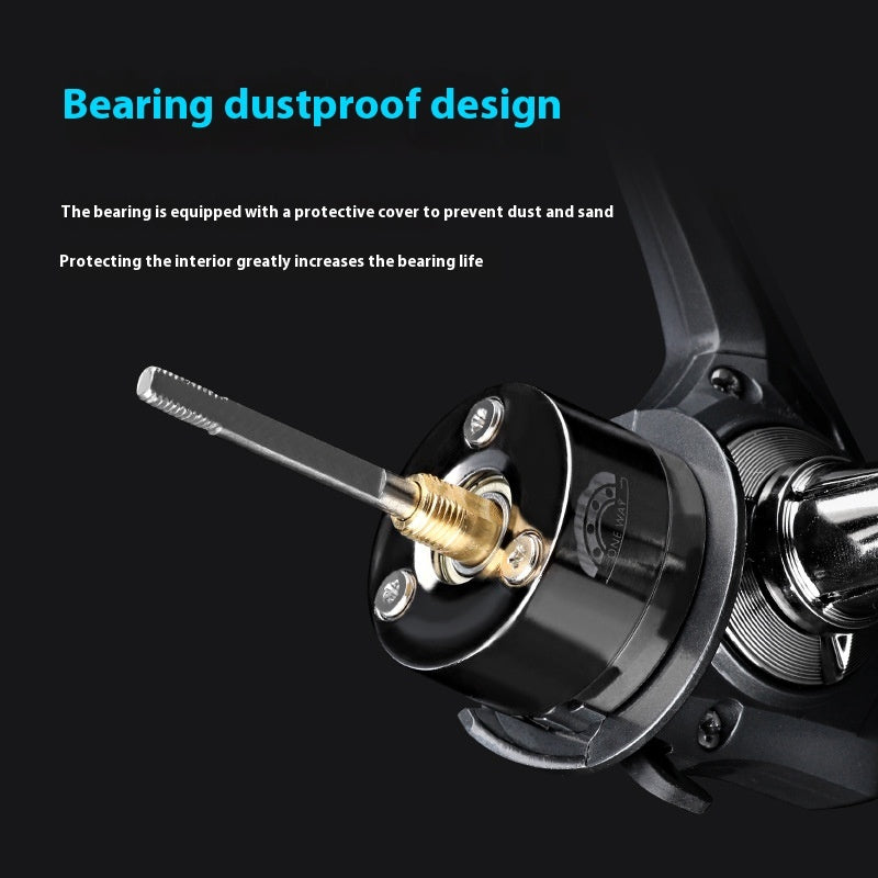 All Metal Gapless Spinning Fishing Reel