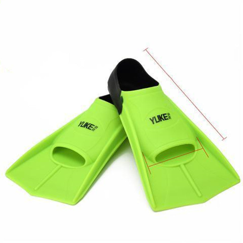 Men Silicone Short Swimming Fins