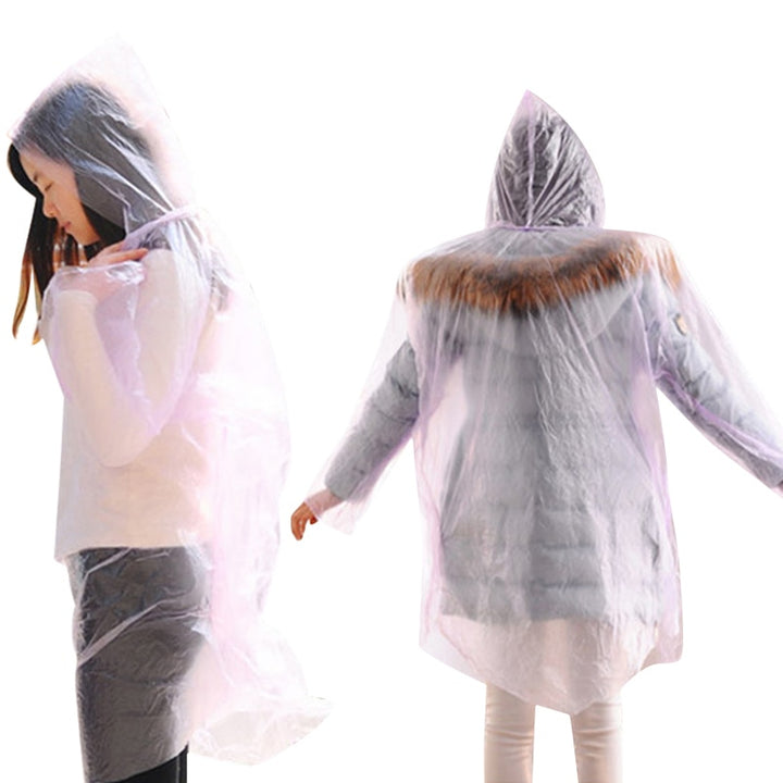 Disposable Waterproof Raincoat Emergency Outdoor Poncho Rain Coat