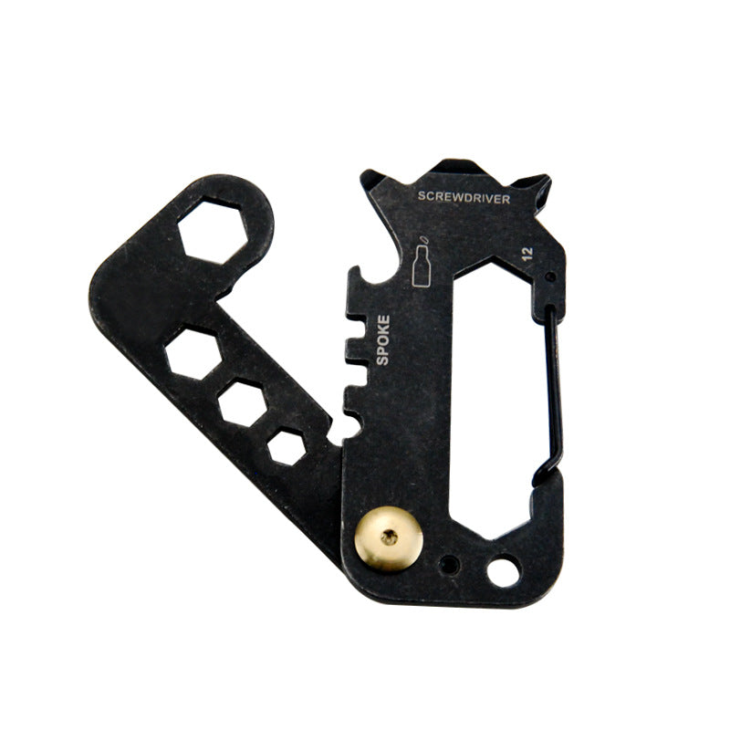 Mini Multi Tool Card Screwdriver Keychain Bottle Opener