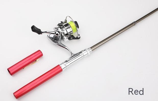 Pen Fishing Rod With Mini Spinning Reel
