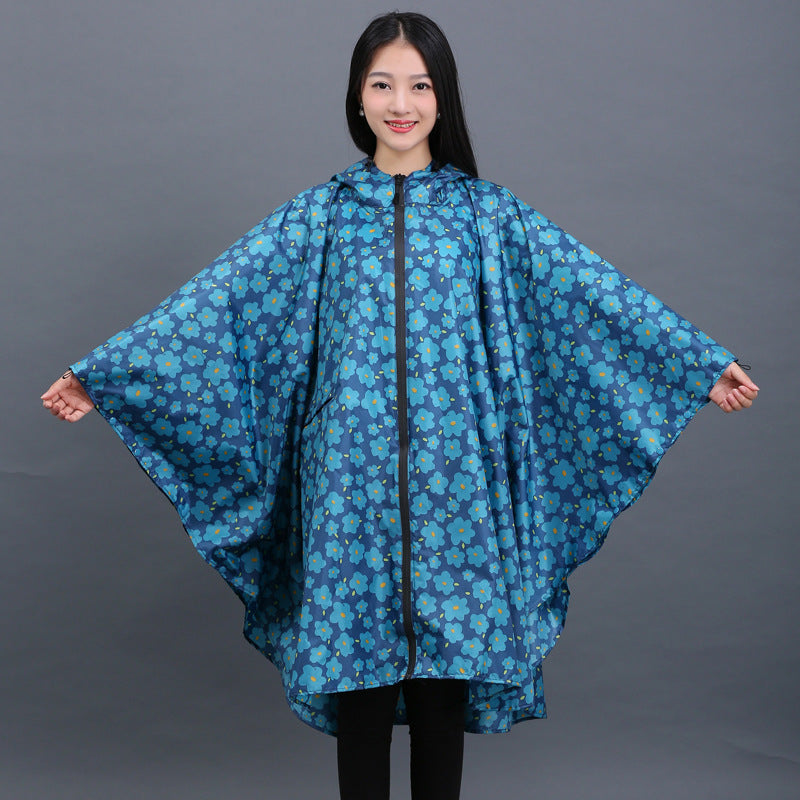 Unisex Waterproof Cape Raincoat Poncho