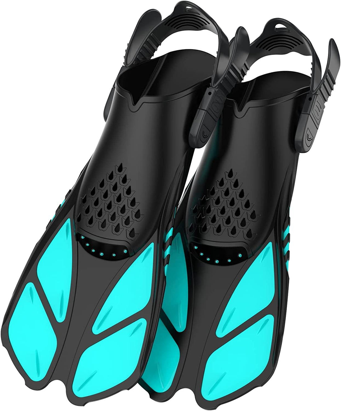 Professional Adjustable Short Snorkeling Fins