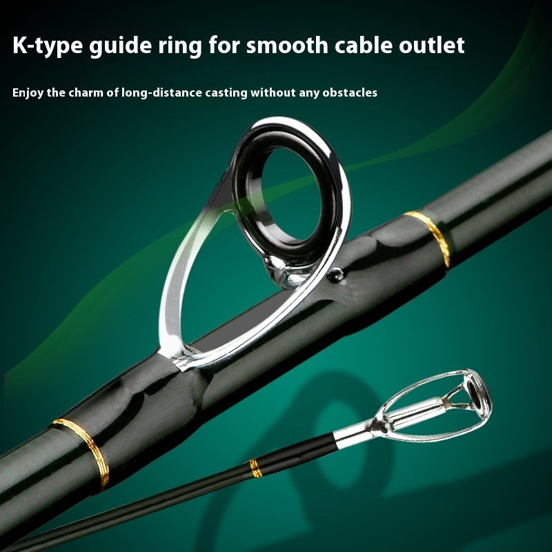 Carbon Telescopic Sea Casting Fishing Rod