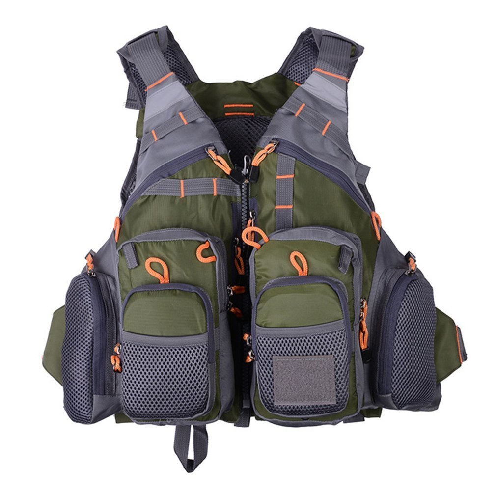 Breathable Outdoor Fishing Life Vest Men