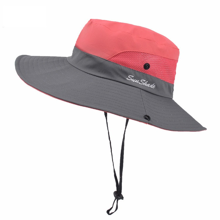 Unisex Foldable Wide Brim Sun Hat UV Protection