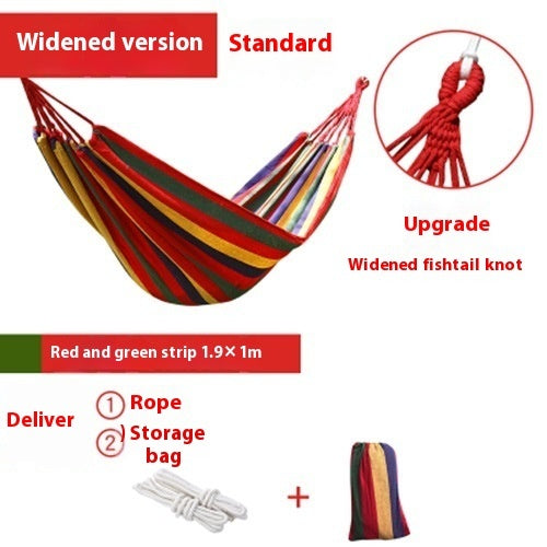 Canvas Baby Swing Hammock Thickened Striped