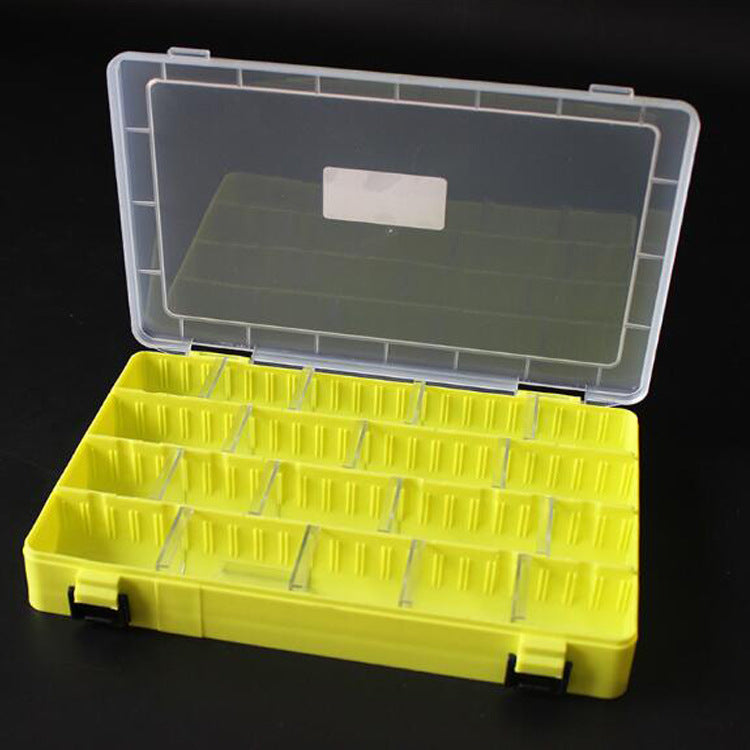 Double-Sided Fishing Lure Tackle Box