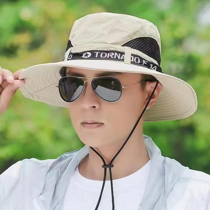 Men’s Mountain Style Summer Sun Hat For Hiking Fishing