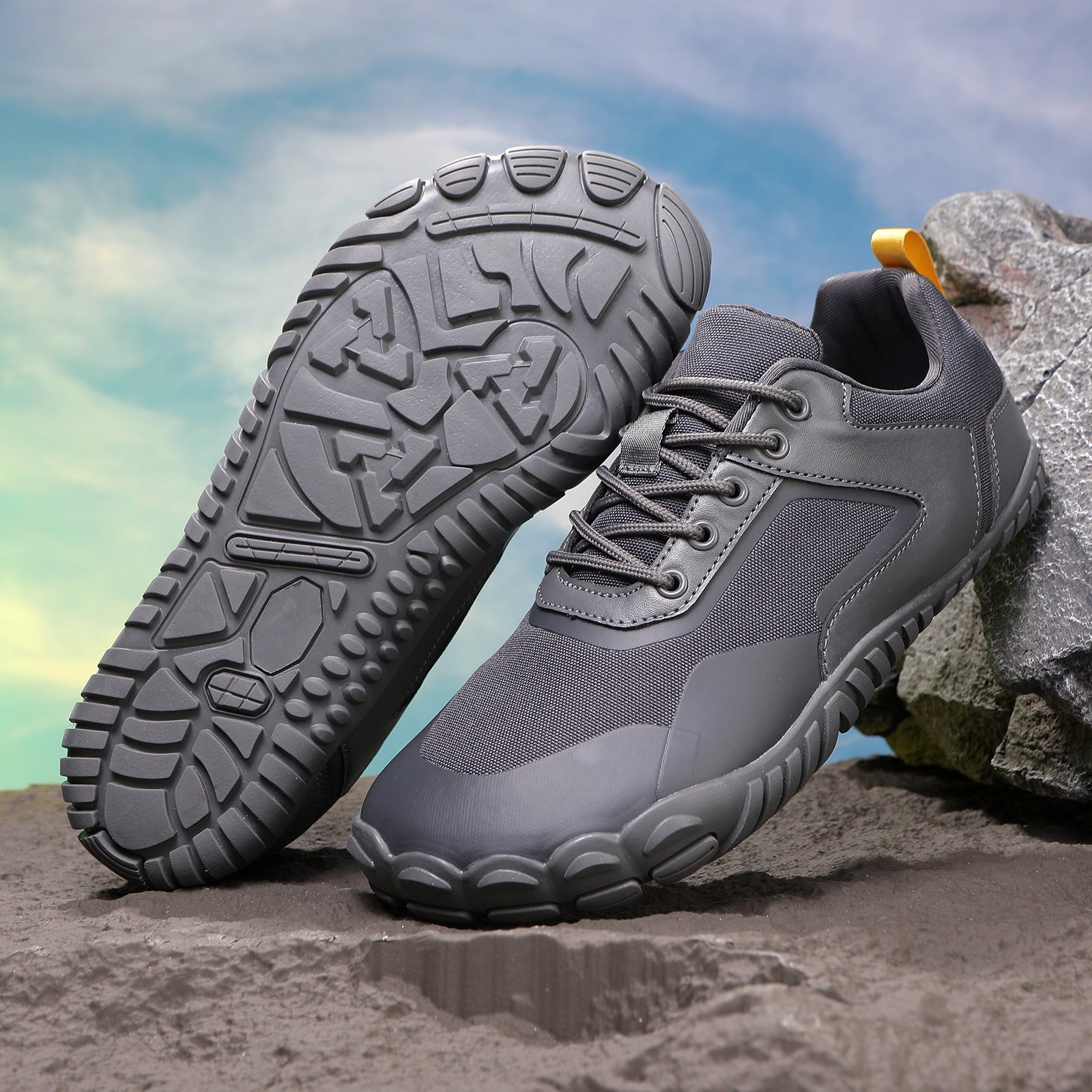 Unisex Mesh Plus Size Outdoor Hiking Shoes