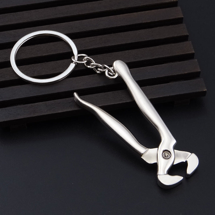 Multifunctional Metal Tool Keychain Hammer Wrench Screwdriver