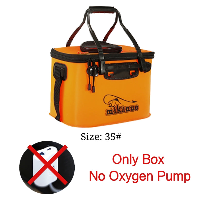 Portable EVA Fishing Storage Bucket Bag