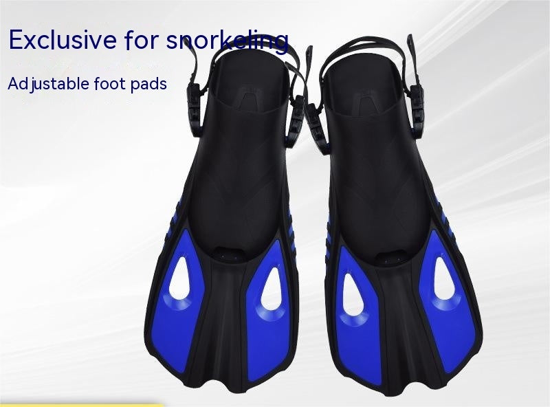 Snorkeling Fins Adjustable Diving Flippers Snorkeling
