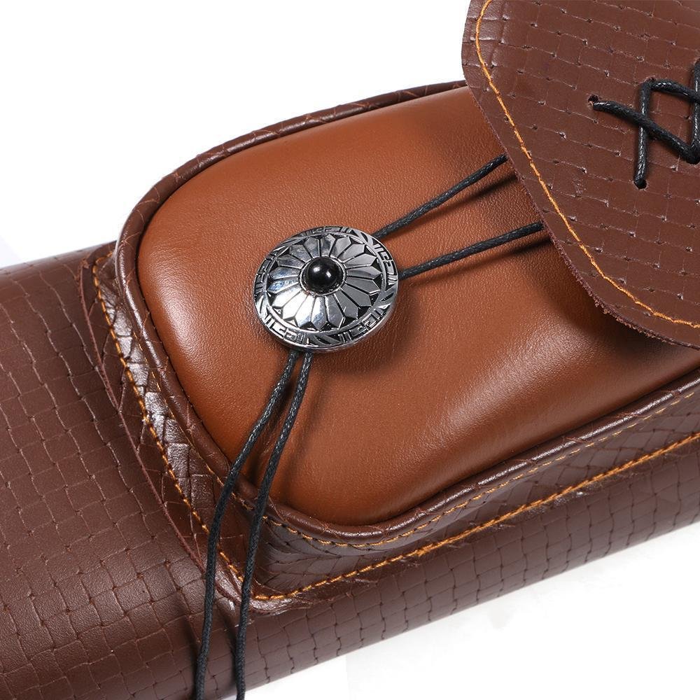 Traditional Leather Back Quiver For Archery Arrows